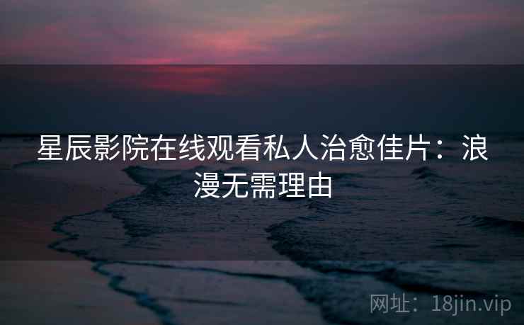 星辰影院在线观看私人治愈佳片：浪漫无需理由